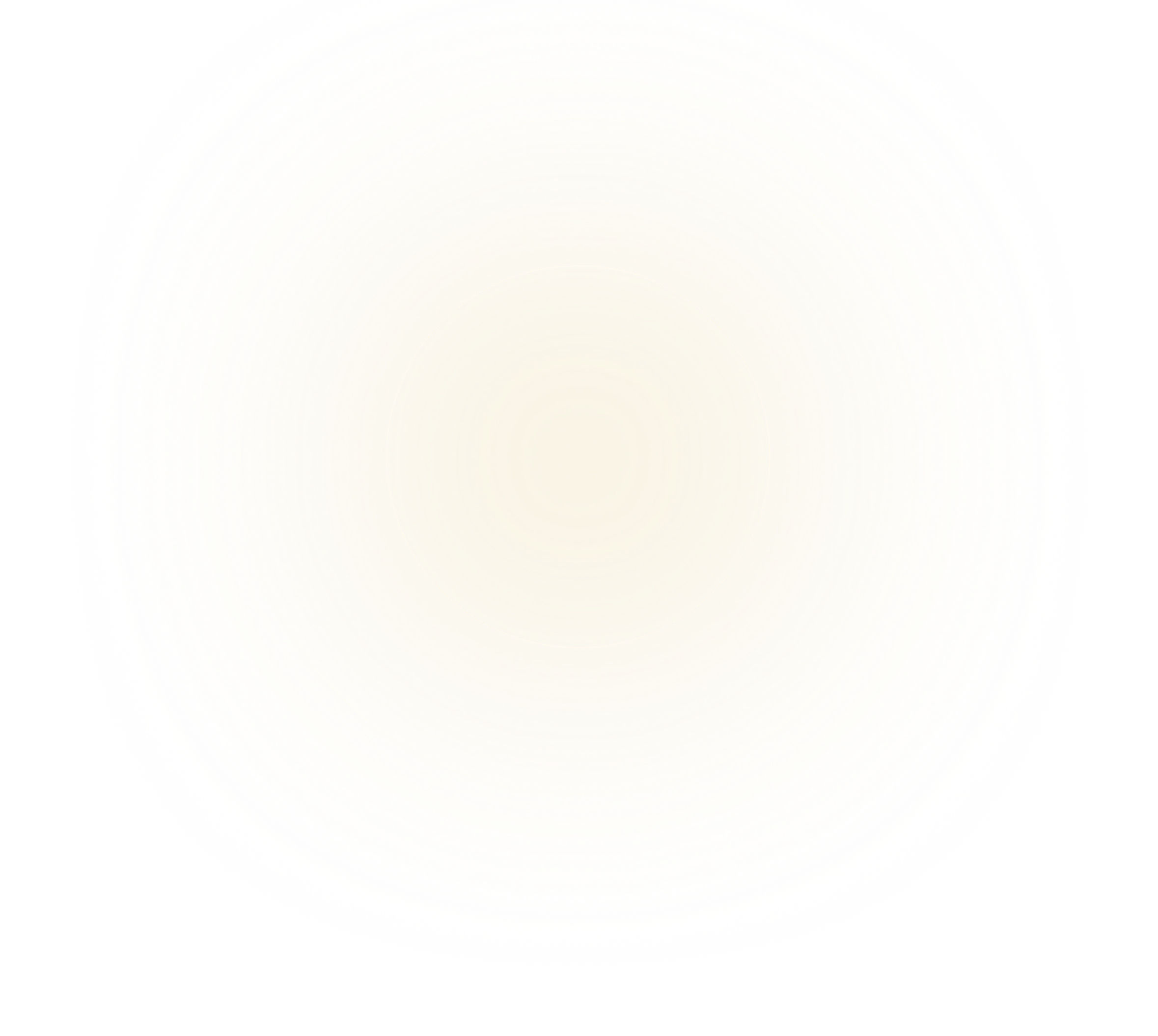 Abstract circular gradient design with concentric rings in gold, green, and red tones on a dark background.